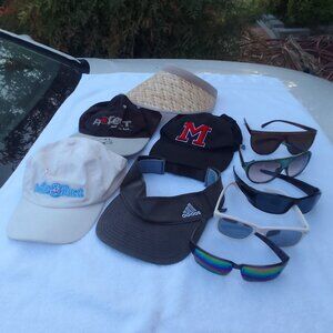 Bundle 1 cap with 1 pair of sunglasses at your preference